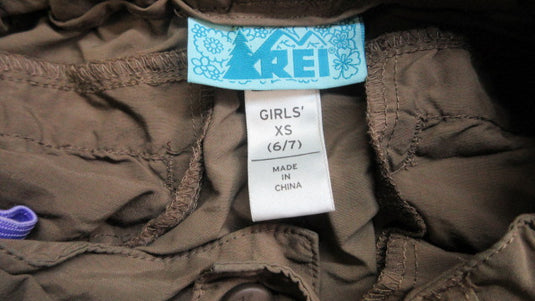 Used REI Hiking/ Outdoor Pants - Size Girls XS (6-7)