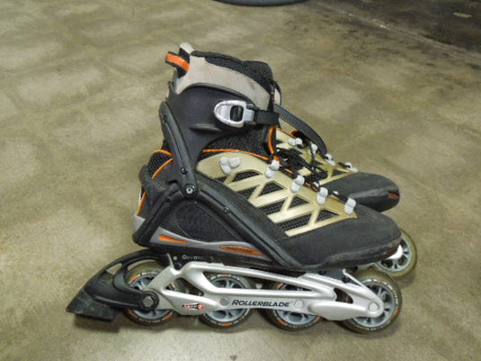 Used Rollerblade Aero 7 Alu Inline Training Skates Progressive Fit Size US 10