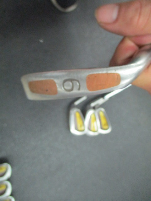 Used PHX Copper Stell Iron Set 3-9 , SW,PW -RH