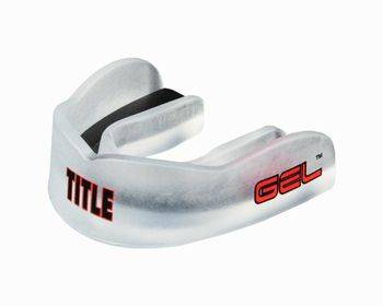 New Title Gel Max Channel Mouthguard Clear /Black