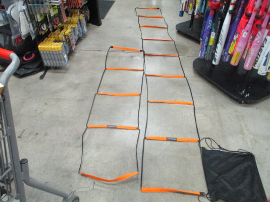 Used Alphawork 8 + 4 Rung Agility Ladder Hurdle and Wall Fitness