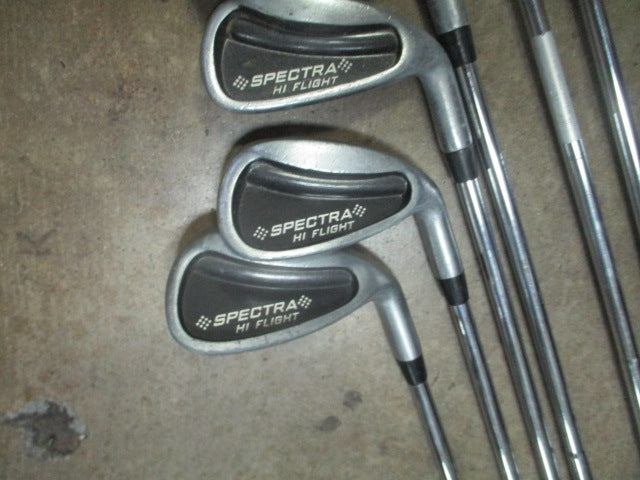 Load image into Gallery viewer, Used Northwestern Spectra Hi Flight RH 4-PW IRON SET Missing 9
