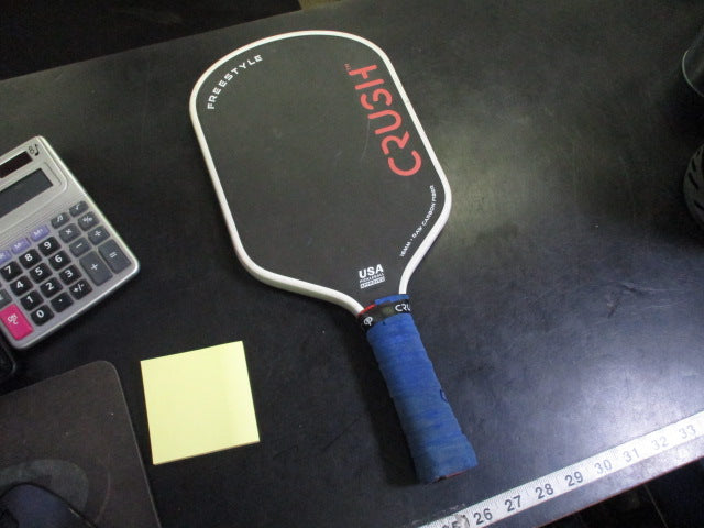 Load image into Gallery viewer, Used Crush Freestyle 16mm Carbon Fiber Pickleball Paddle
