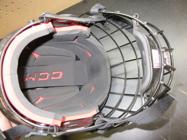 Load image into Gallery viewer, Used CCM Tacks 70 Hockey Helmet - Adjustable Size Medium
