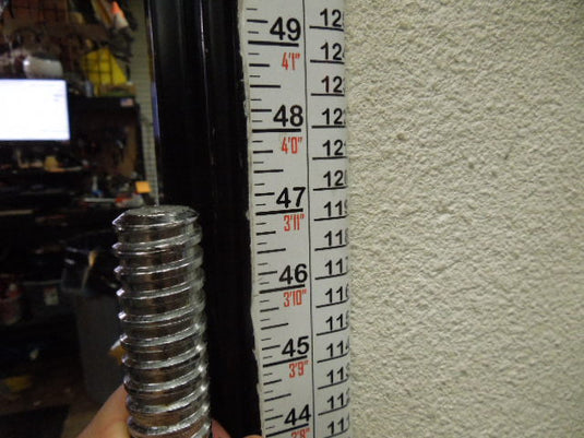 Used Standard Ez Curl Bar with Spinlocks