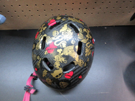 Used Monster High Bike Helmet - Youth