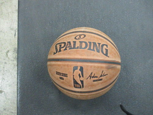 Used Spalding Silver Series Game Replica Basketball