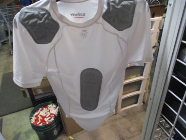 Load image into Gallery viewer, Used Schutt Adult Large 5 Padded Compression Shirt

