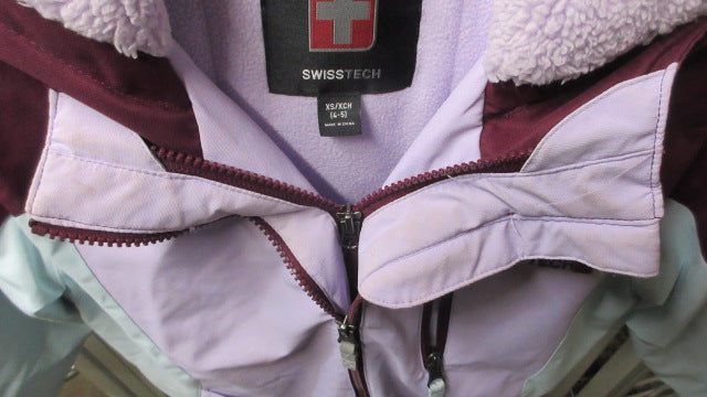 Load image into Gallery viewer, Used Swiss Tech 3 in 1 System Snow Jacket Youth Size XS(4-5)
