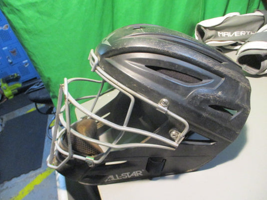 Used All Star MVP Baseball Catchers Helmet Size Unknown