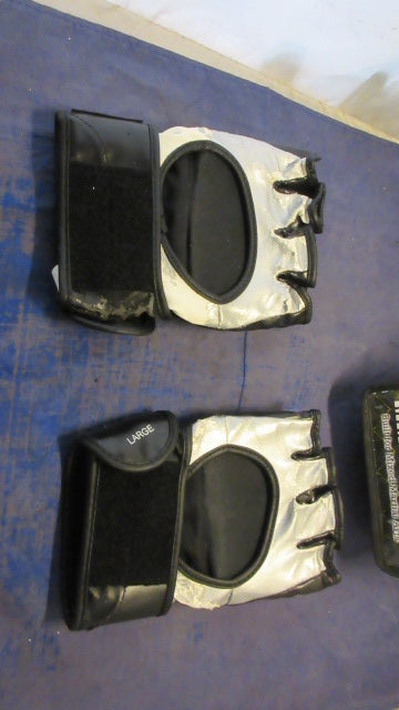 Load image into Gallery viewer, Used The Ultimate UFC MMA Gloves Size Large - heavily worn
