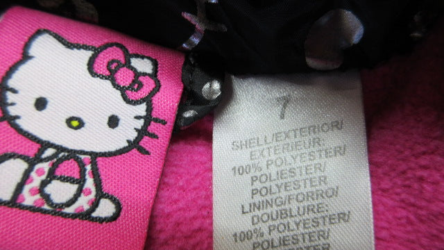 Load image into Gallery viewer, Used Hello Kitty Winter Coat - Size Youth 7
