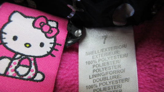 Used Hello Kitty Winter Coat - Size Youth 7
