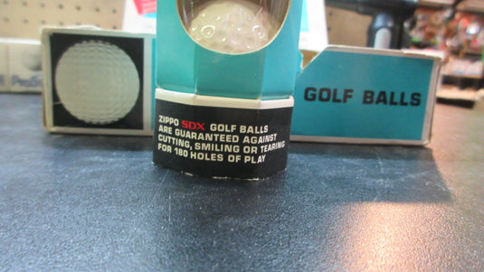 Vintage Zippo SDX 1 Dozen Golf Balls