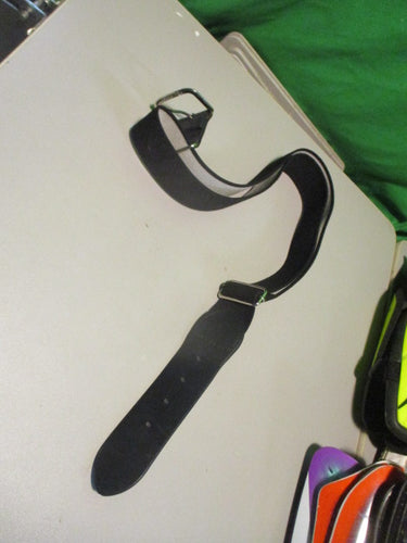 Used All Star Black Adult Baseball Belt