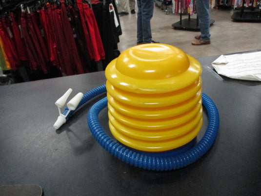 Used 4 Inch Portable Inflatable Foot Pump for Sports/Fitness
