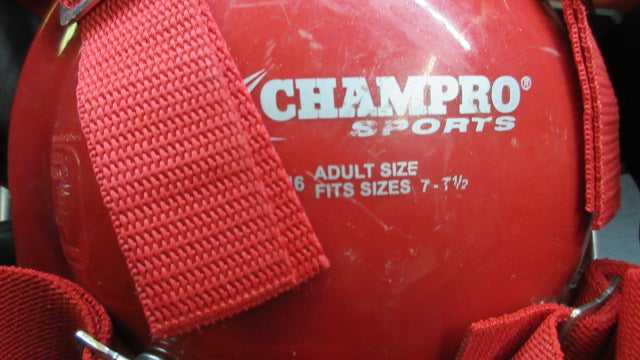 Load image into Gallery viewer, Used Champro Optimus Hockey Style Catchers Helmet - 7" - 7 1/2"
