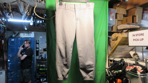 Used Mizuno Softball Pants Adult Small - Grey