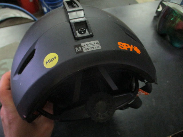 Load image into Gallery viewer, Used Spy+ Snow Sport Helmet With MIPS Cert in Black Adjustable Size
