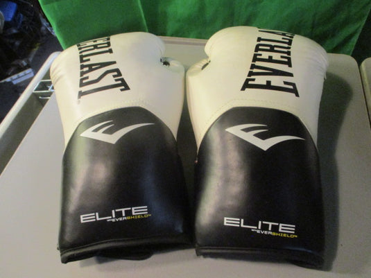 Used Everlast Elite w/ Evershield Boxing Gloves Size 12oz