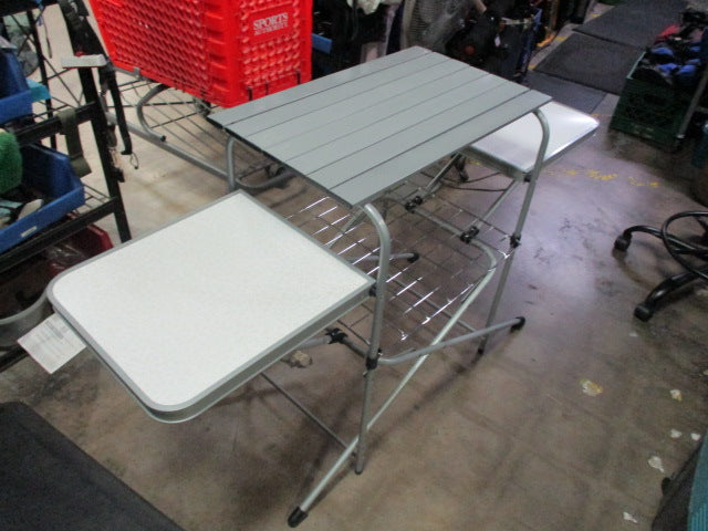 Load image into Gallery viewer, Used Northwest Territory Folding Grill Stand -Bottom Grill Stand Has Slight Bend
