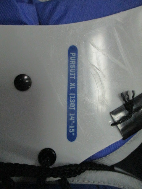 Load image into Gallery viewer, Used Riddell Pursuit Football Shoulder Pads Size Youth XL

