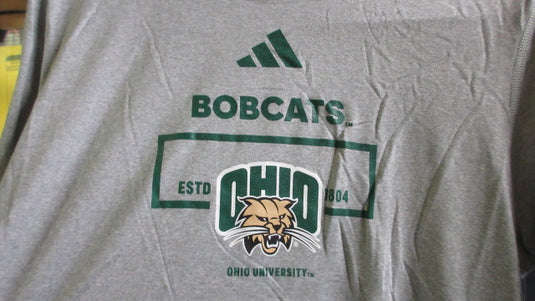 Adidas Ohio University Bobcats Long Sleeve Shirt - Size Large