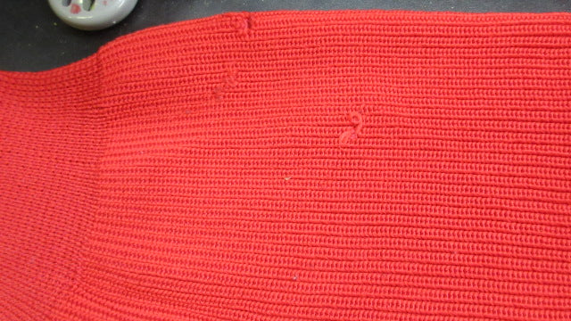 Load image into Gallery viewer, Used Red Hockey Socks Size 32&quot; - holes
