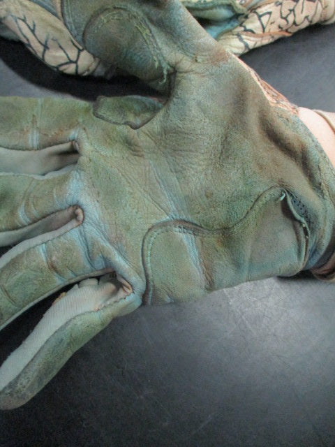 Used Bruce Bolt Adult Batting Gloves Long Cuff 1 Pair