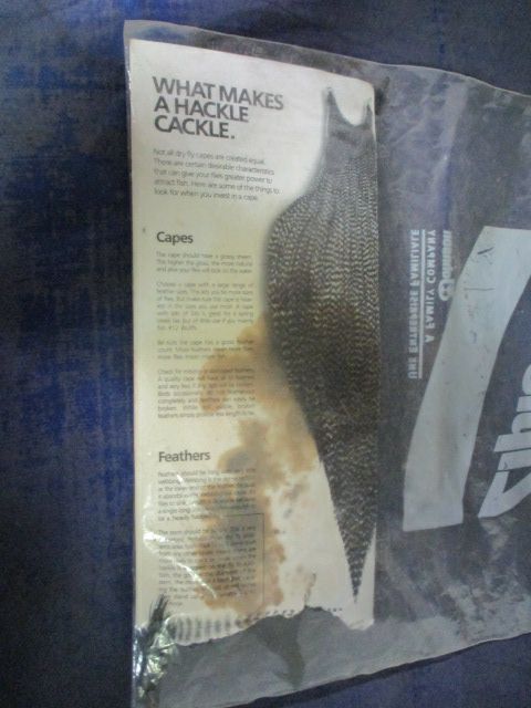 Used Hackle Feathers