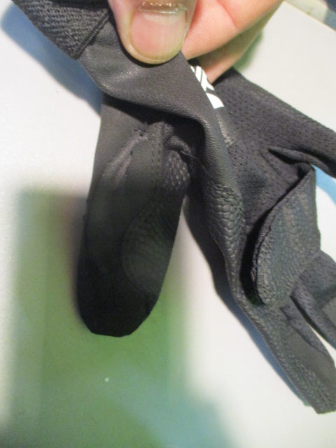 Load image into Gallery viewer, Used Adidas Adult Smll Black Batting Gloves 1 Pair
