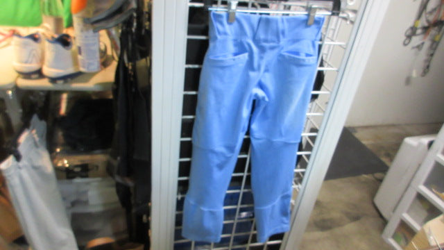 Load image into Gallery viewer, Used Nike Light Blue Open Bottom Baseball Pants Size Youth Small
