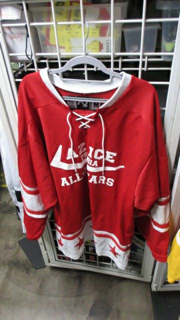 Used AZ Ice All Stars Heiden 10 Hockey Jersey Adult Size Medium - stain