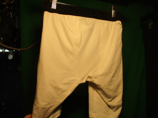 Used Adidas White Aeroready SLIDING SHORTS Size Xl