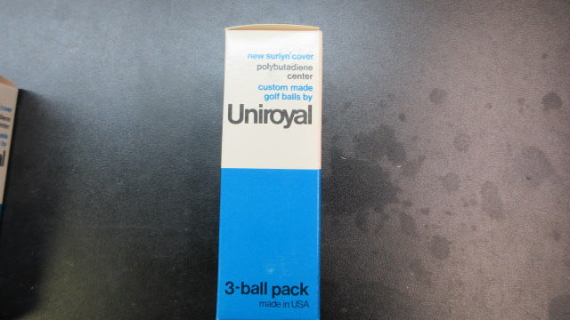Load image into Gallery viewer, Vintage The Action Line Uniroyal Golf Balls Set Of 3
