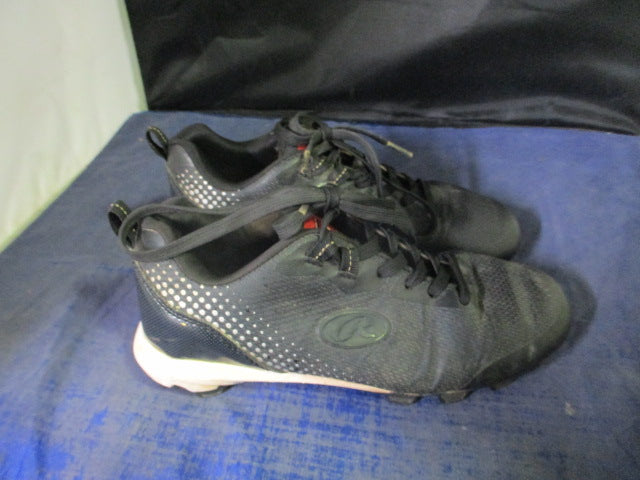 Load image into Gallery viewer, Used Rawlings Coolflo Cleats Youth Size 3  - wear on tongue
