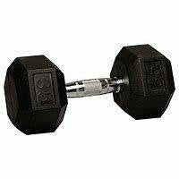 NEW Apollo Athletics 35 LB Rubber Dumbbell