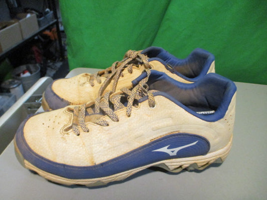 Used Mizuno 9 Spike Size 8 Metal Cleats