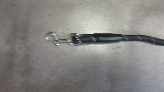 Used Dog Leash W/ Garbage Bag Holder - Black