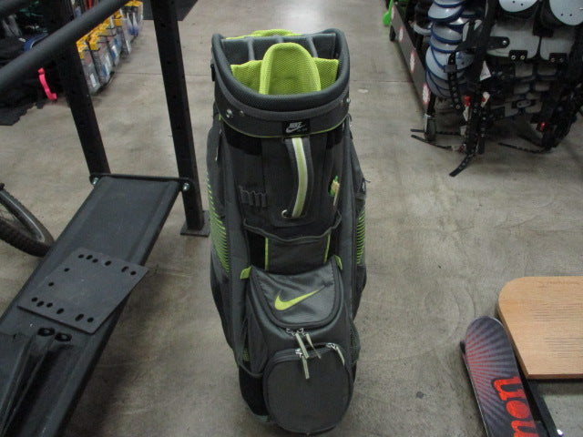 Load image into Gallery viewer, Used Nike Green/Grey Golf Cart Bag
