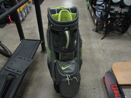 Used Nike Green/Grey Golf Cart Bag