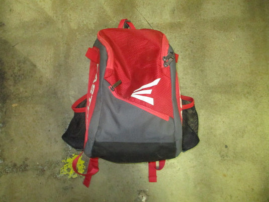 Used Easton Game Ready Backpack in Red Hexgrid