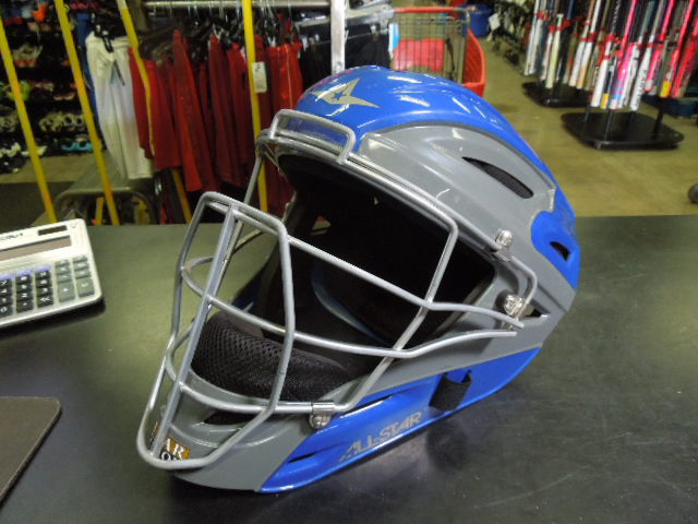 Load image into Gallery viewer, Used AllStar MVP2500-1 Catchers Helmet Size 7 - 7 1/2
