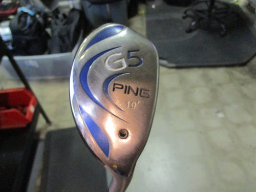 Used Ping G5 19 Deg RH HYBRID Regular Flex