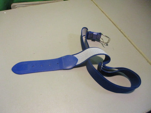Used All Star Blue Adult Baseball Belt