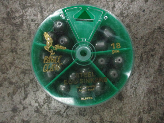 Eagle Claw 18 Piece Steel Egg Sinker Weights