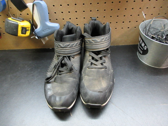 Load image into Gallery viewer, Used Riddell Heater Mid Rm Football Cleats With Strap - Size 10
