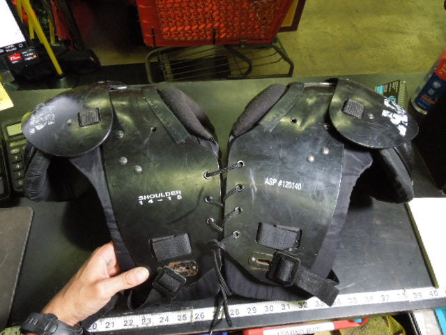 Load image into Gallery viewer, Used Adams Football Shoulder Pads #120140 Size 14-15"
