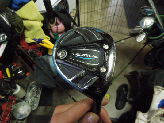 Used Callaway Rogue Ladies Righ Hand 10 pc Golf Club Set 1D, 3,5H 5,6W 7-9I P,SW