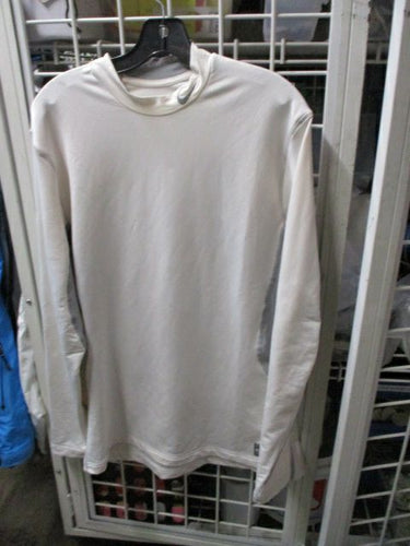 Used Nike Pro Combat White Longsleeve Shirt Adult Size XL